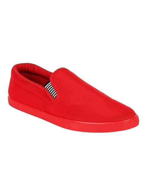 red slip on shoes - 17244843 - Standard Image - 1