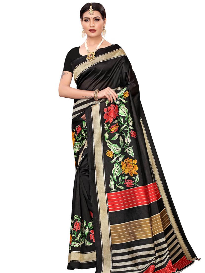 set of 2 pcs combos saree with blouse - 17244889 - Zoom Image - 3