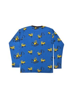 blue cotton blend track wear - 17245103 - Standard Image - 4