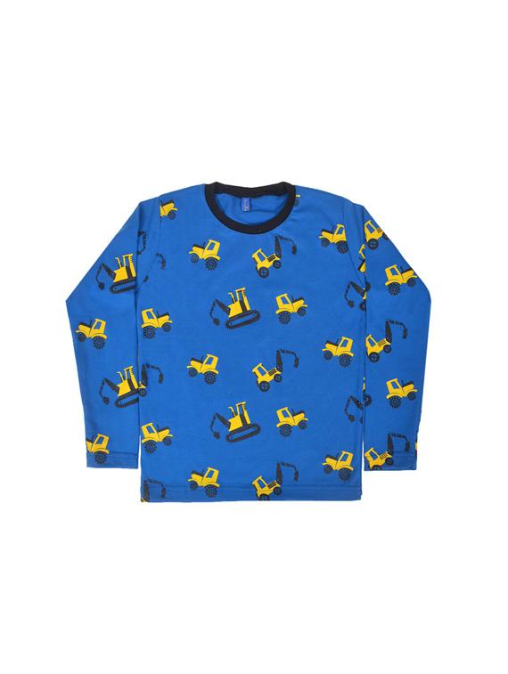 blue cotton blend track wear - 17245103 - Zoom Image - 3