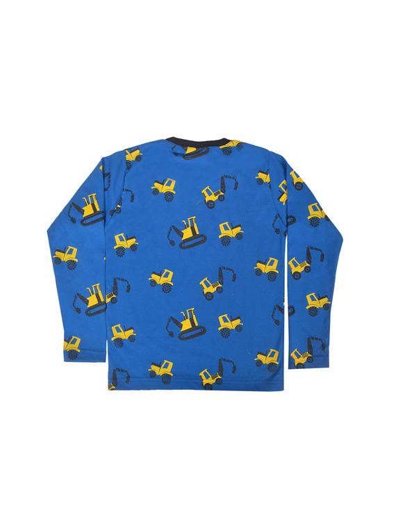 blue cotton blend track wear - 17245103 - Zoom Image - 4
