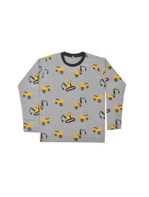 grey cotton blend track wear - 17245104 - Standard Image - 3