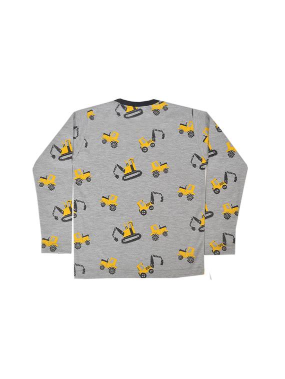 grey cotton blend track wear - 17245104 - Zoom Image - 4