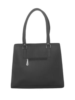 black leatherette (pu) regular handbag - 17245164 - Standard Image - 2