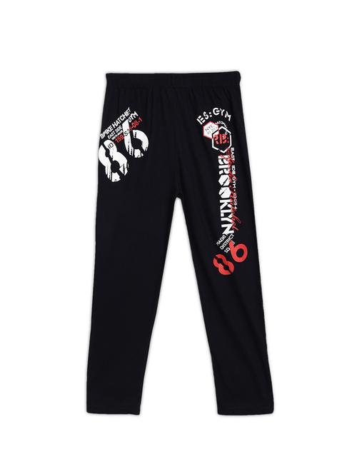 black cotton trackpant - 17245710 - Standard Image - 1