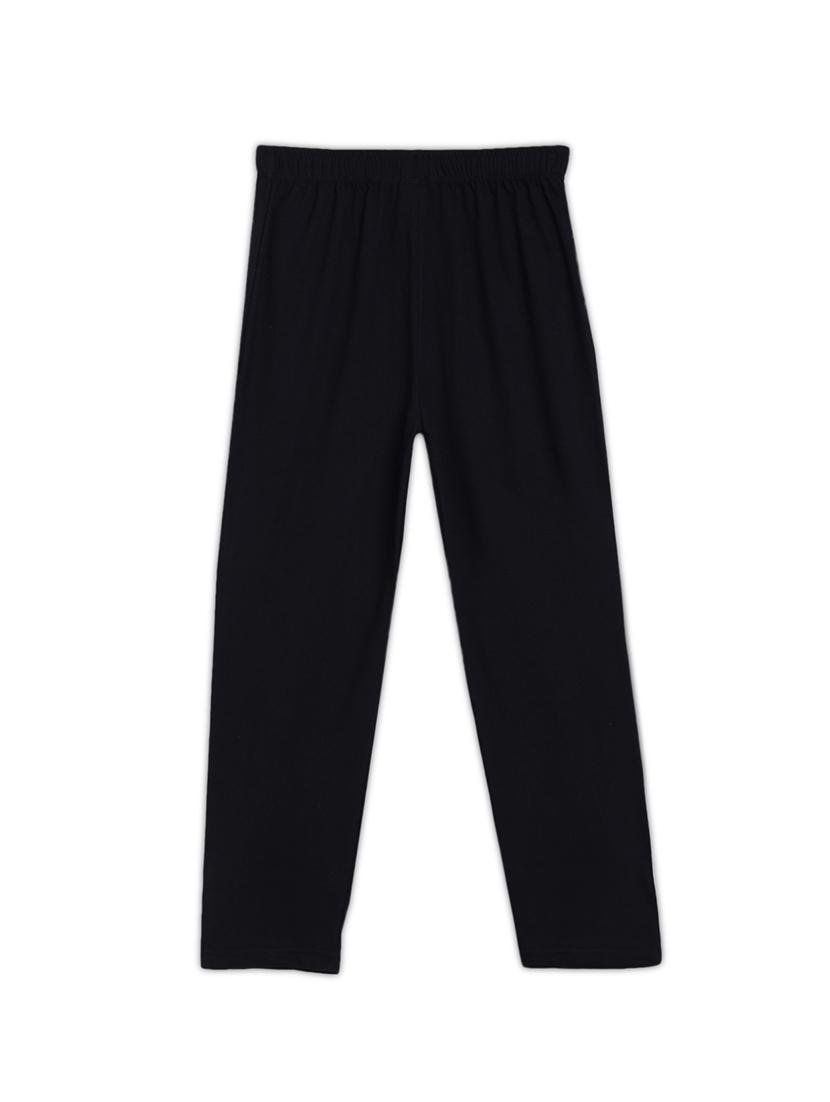 black cotton trackpant - 17245710 - Zoom Image - 2