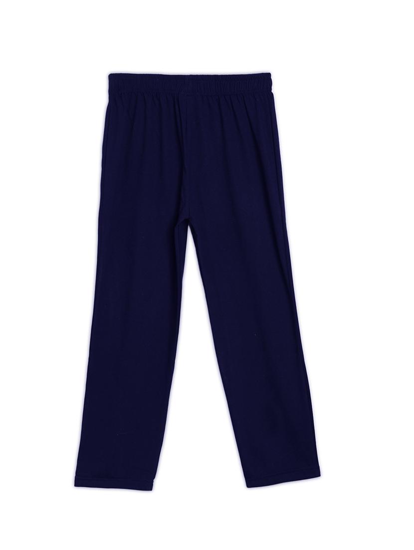 navy blue cotton trackpant - 17245719 - Zoom Image - 2