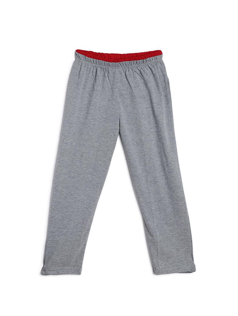 grey cotton trackpant - 17245766 - Zoom Image - 2