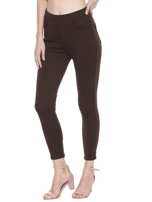 high rise solid jeggings - 17245997 - Standard Image - 2