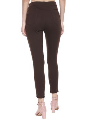 high rise solid jeggings - 17245997 - Standard Image - 3