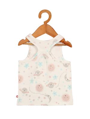 white cotton 34th set twin sets & dungree - 17246049 - Standard Image - 4
