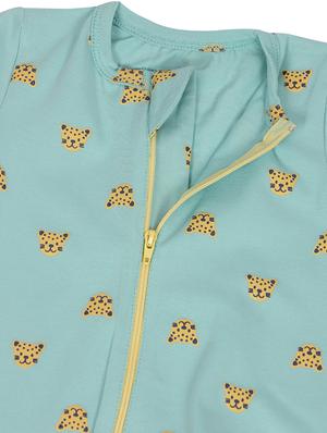 green cotton rompers onesies and romper - 17246051 - Standard Image - 3