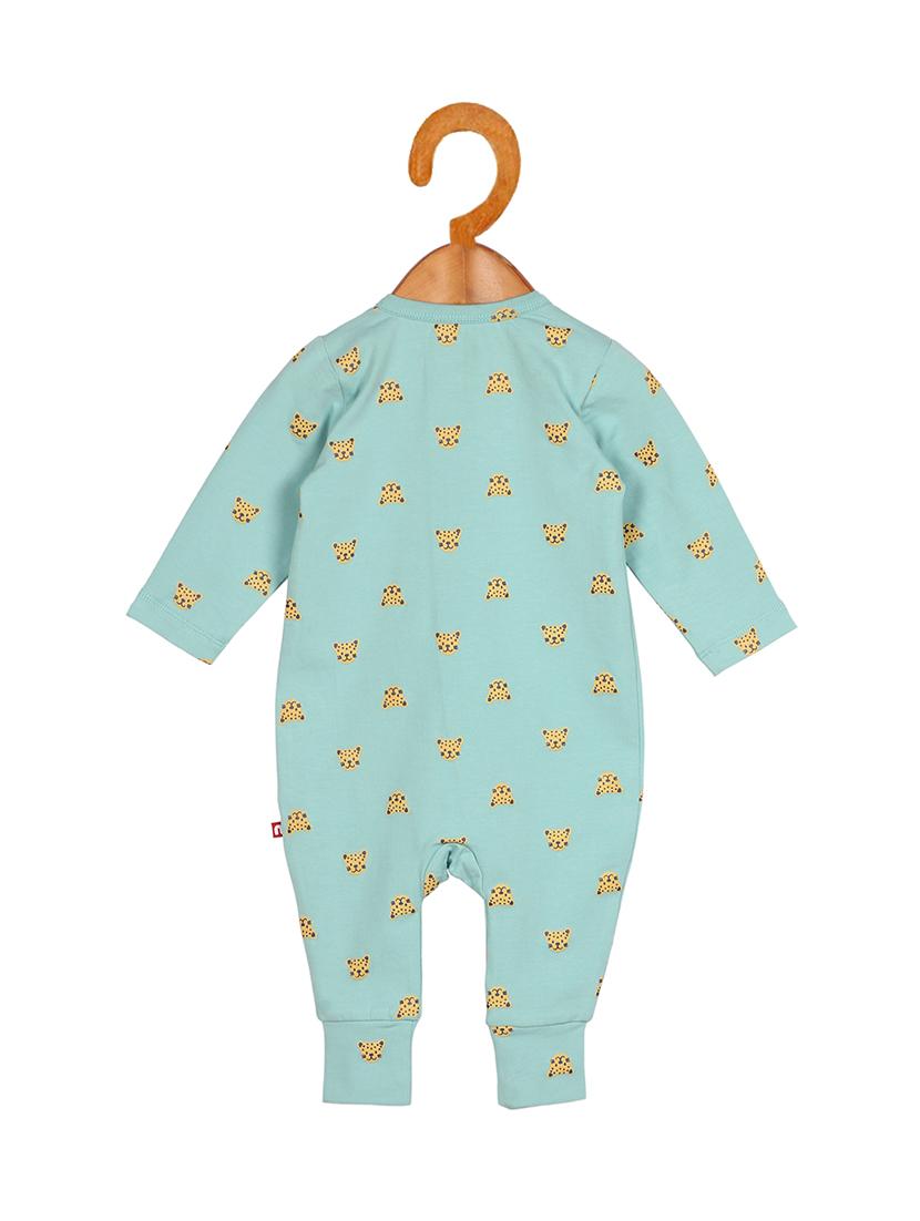 green cotton rompers onesies and romper - 17246051 - Zoom Image - 2