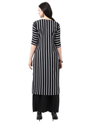 striped kurta palazzo set - 17246076 - Standard Image - 3