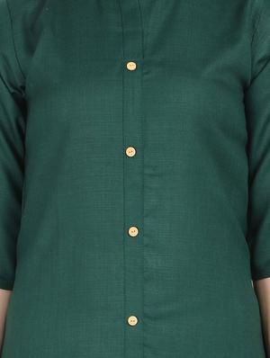 solid kurta palazzo set - 17246090 - Standard Image - 4