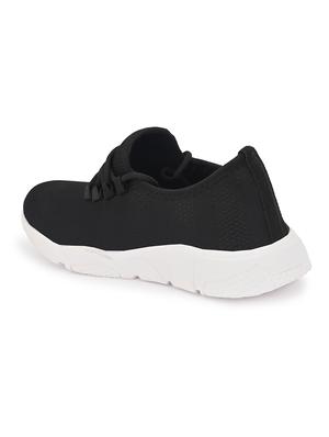 black mesh sport shoes - 17246471 - Standard Image - 3