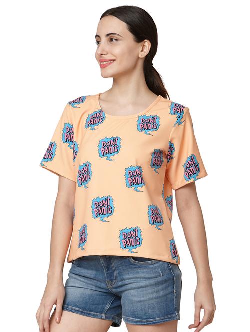 round neck printed tee - 17246664 - Standard Image - 1