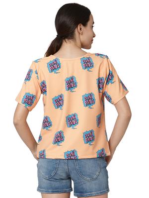 round neck printed tee - 17246664 - Standard Image - 4