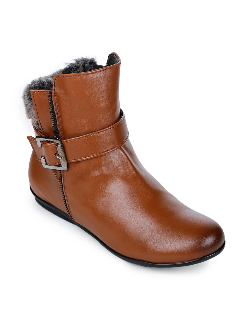 tan ankle boots - 17246788 - Zoom Image - 1