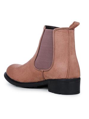 nude ankle boots - 17246801 - Standard Image - 3