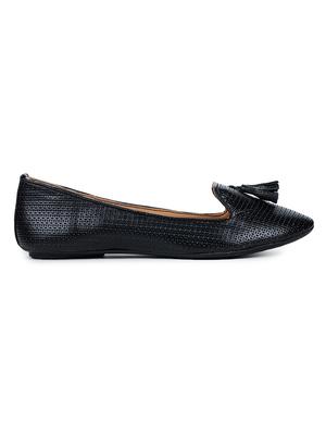 black slip on ballerinas - 17246825 - Standard Image - 2