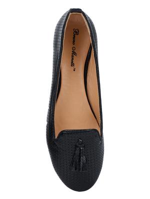 black slip on ballerinas - 17246825 - Standard Image - 4