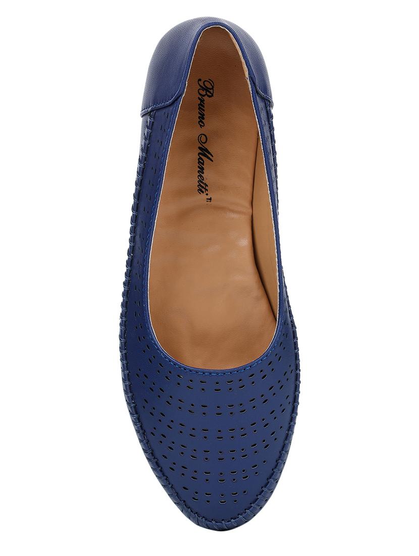 blue slip on ballerinas - 17246865 - Zoom Image - 4