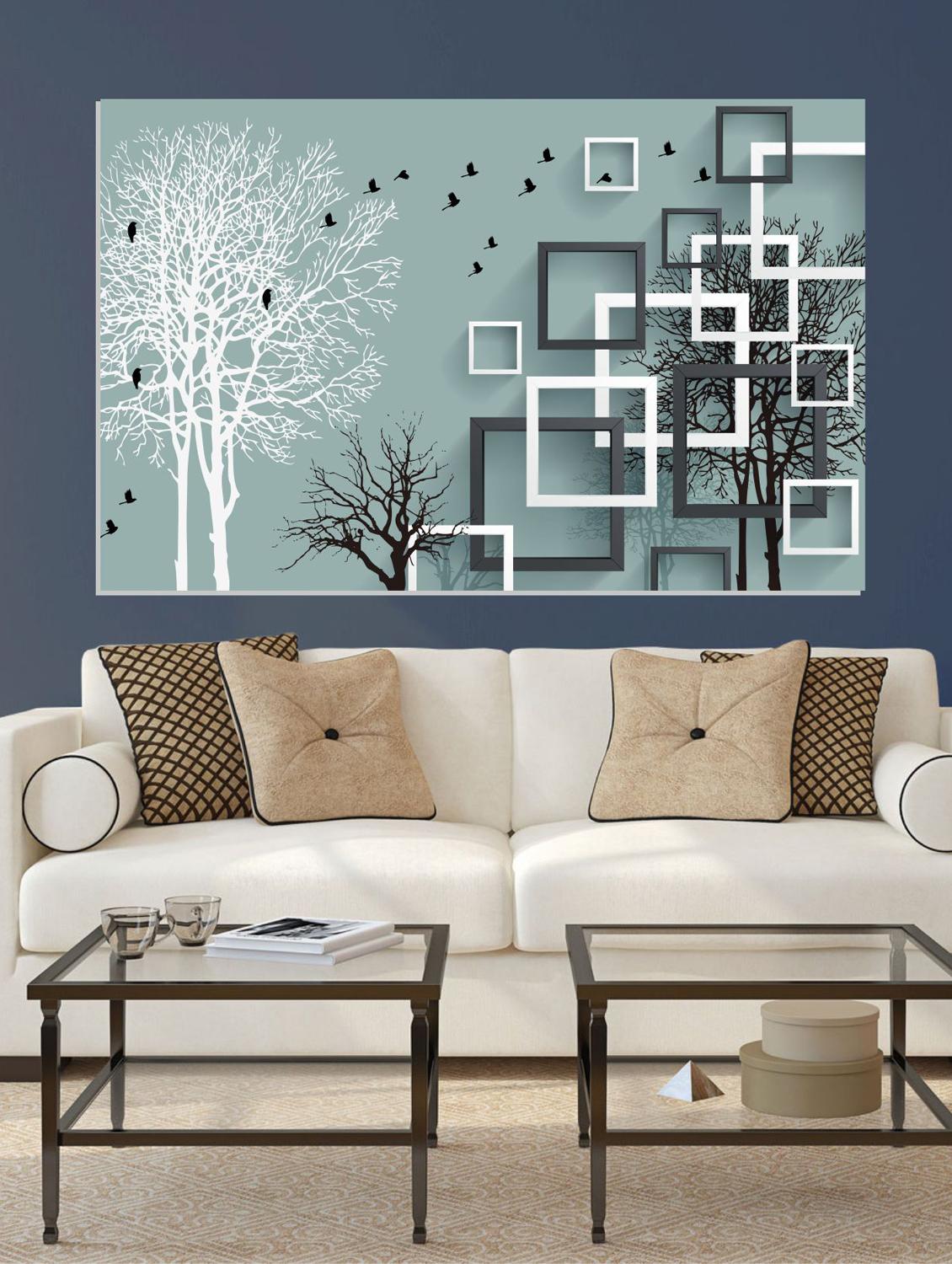 tree withird hd digital print wallpaper - 17247395 - Zoom Image - 1