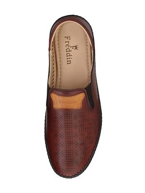 brown slip on loafers - 17247678 - Standard Image - 4