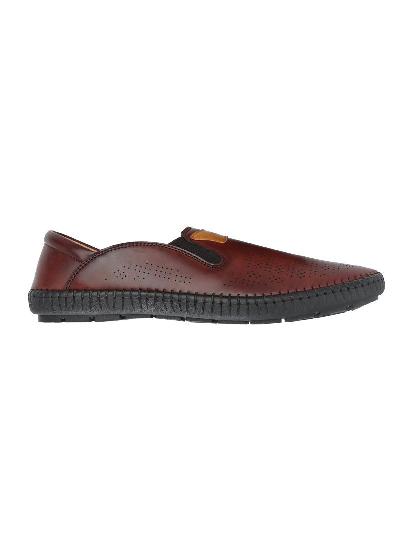 brown slip on loafers - 17247678 - Zoom Image - 2