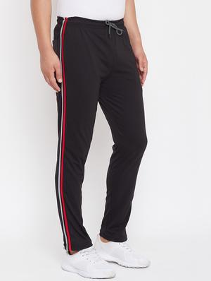 black side striped track pant - 17250671 - Standard Image - 2