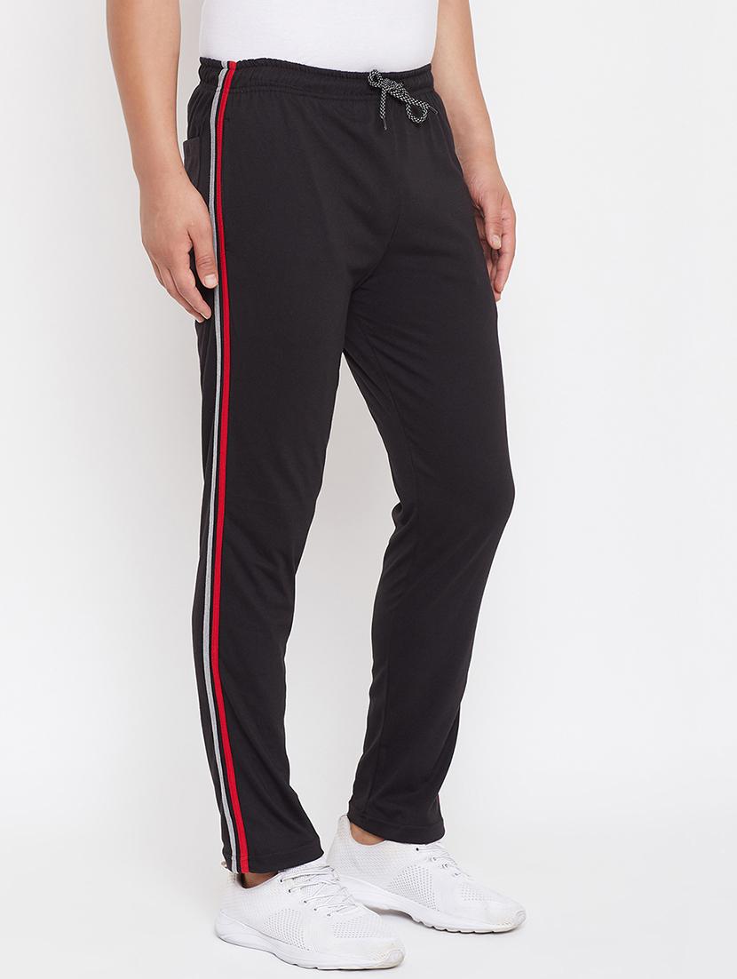 black side striped track pant - 17250671 - Zoom Image - 2