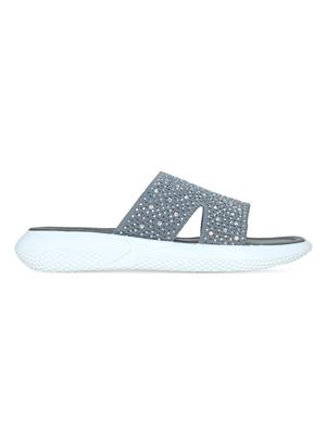grey mesh flat forms sandals - 17251883 - Standard Image - 2