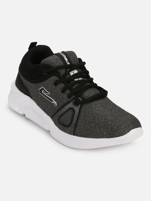 grey lace up sport shoe - 17251993 - Very Small Image - 1