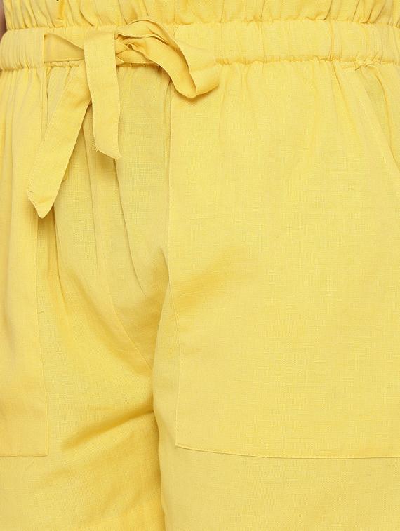 tie front shorts - 17252057 - Zoom Image - 5