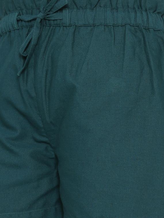 tie front shorts - 17252058 - Zoom Image - 5