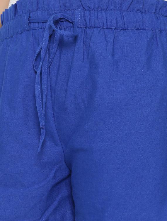 tie front shorts - 17252060 - Zoom Image - 5