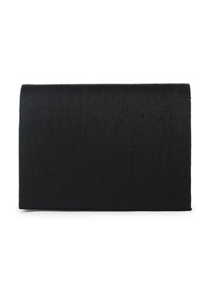 black silk regular clutch - 17255851 - Standard Image - 2