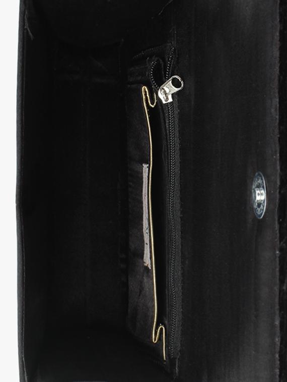 black velvet regular clutch - 17255853 - Zoom Image - 3