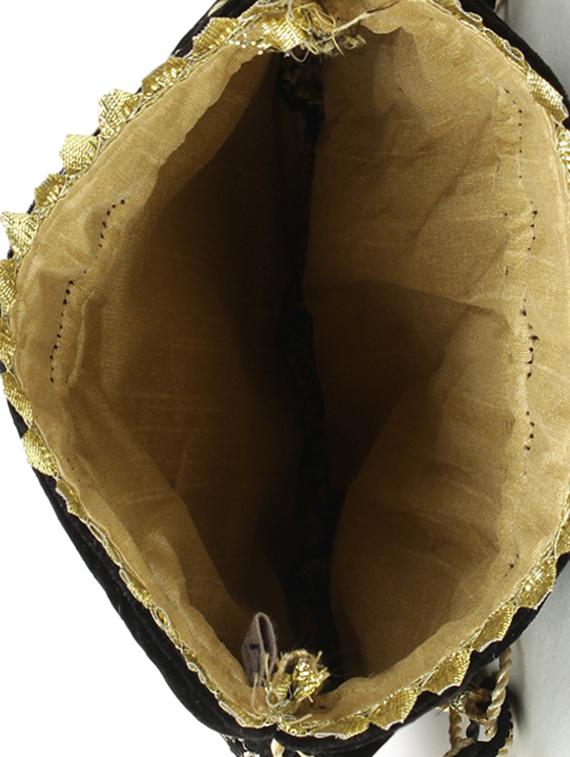 black velvet ethnic handbag - 17255854 - Zoom Image - 3
