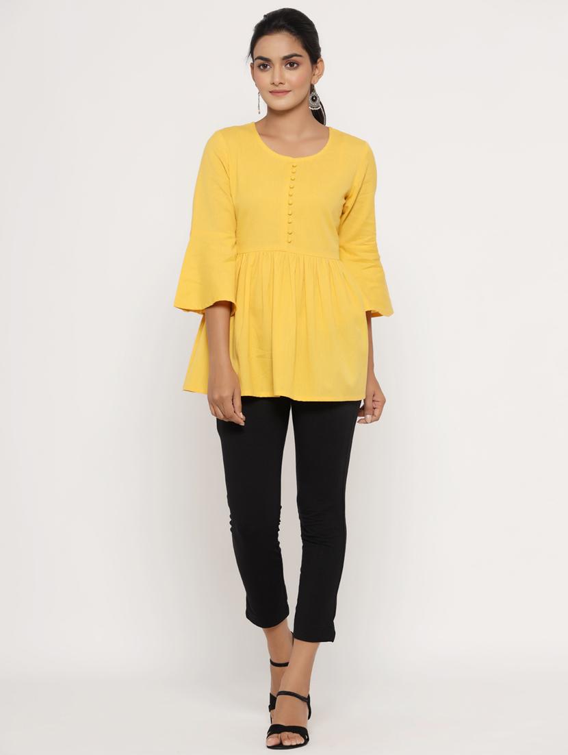 bell sleeves a-line top - 17255893 - Zoom Image - 4