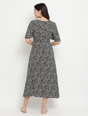 floral maxi dress - 17256332 - Standard Image - 3