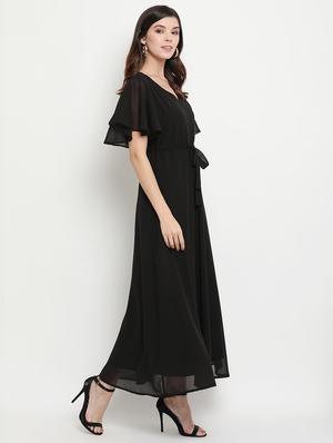 flutter sleeves maxi dress - 17256335 - Standard Image - 2