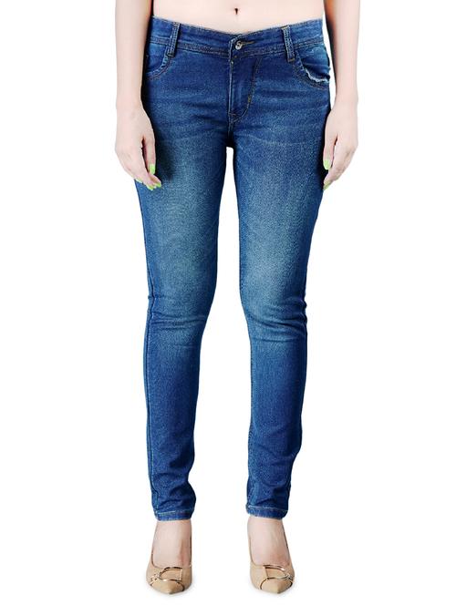 women's plain slim fit jeans - 17256352 -  Standard Image - 0