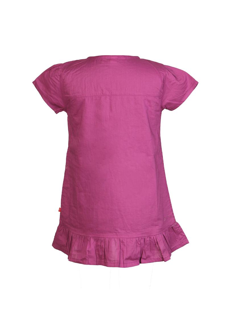 purple cotton regular tops & tee - 17256545 - Zoom Image - 2