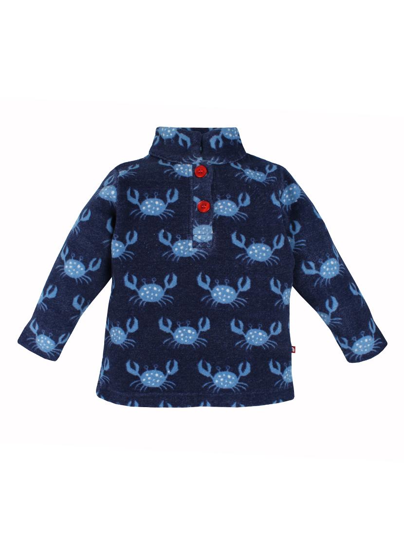 blue cotton sweatshirt - 17256549 - Zoom Image - 2