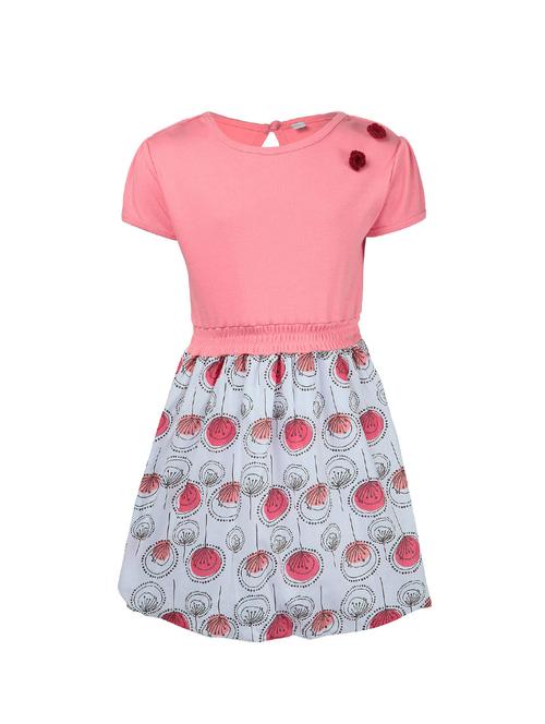 pink cotton frock - 17256574 - Standard Image - 1