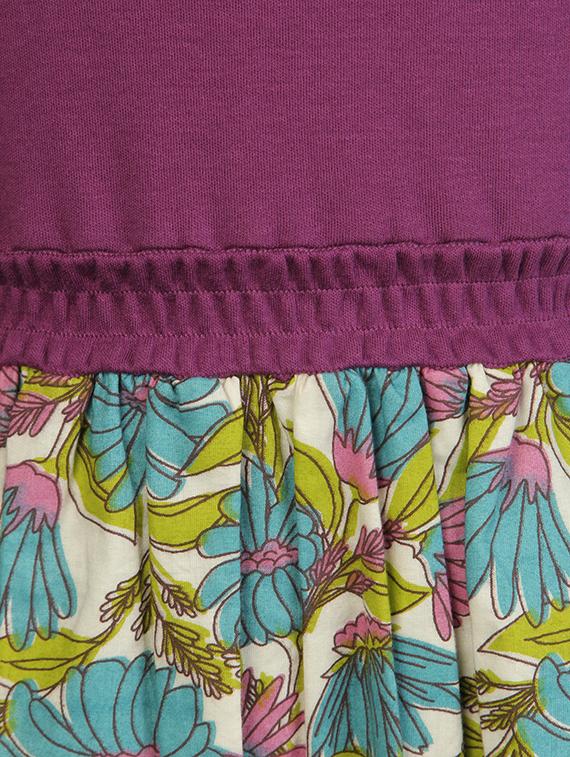 purple cotton frock - 17256575 - Zoom Image - 3