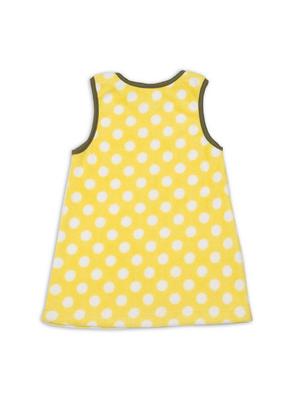yellow cotton frock - 17256580 - Standard Image - 2