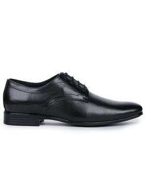 black leather laceup derbies - 17257135 - Standard Image - 2